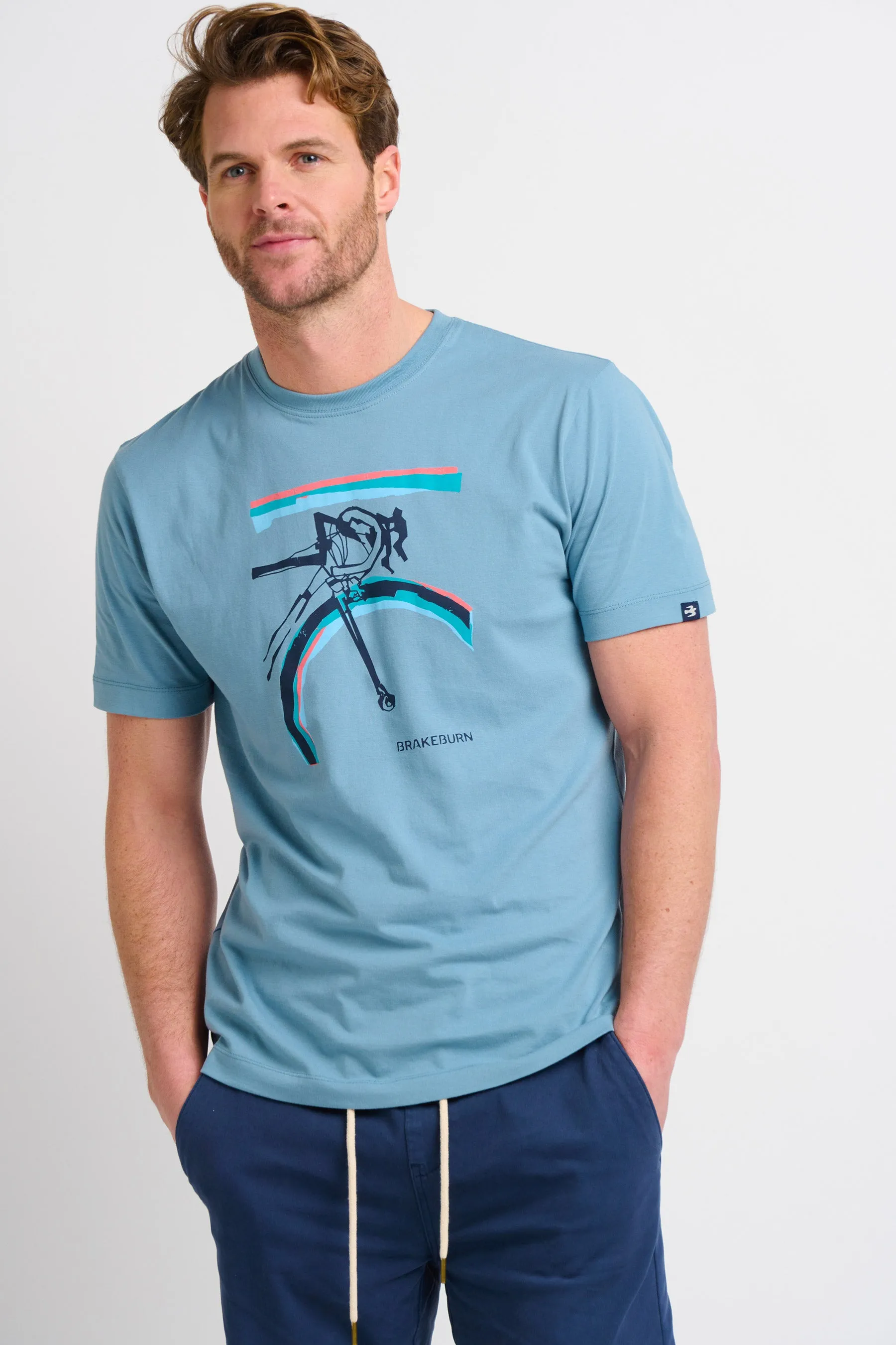 Abstract Bike Tee