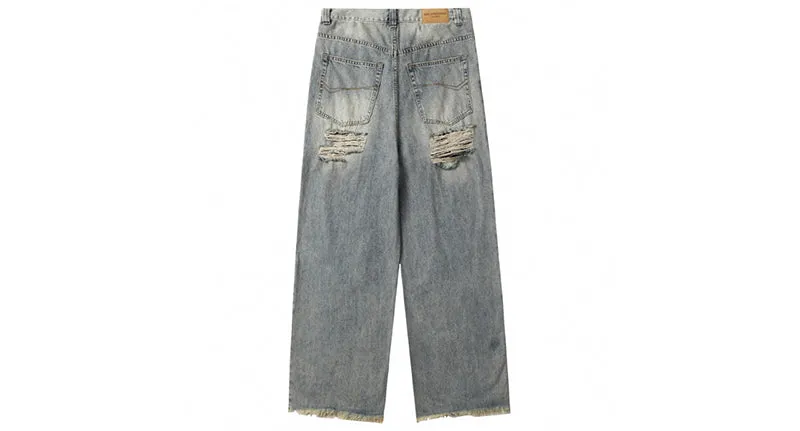 Balenciaga Destroyed Jeans