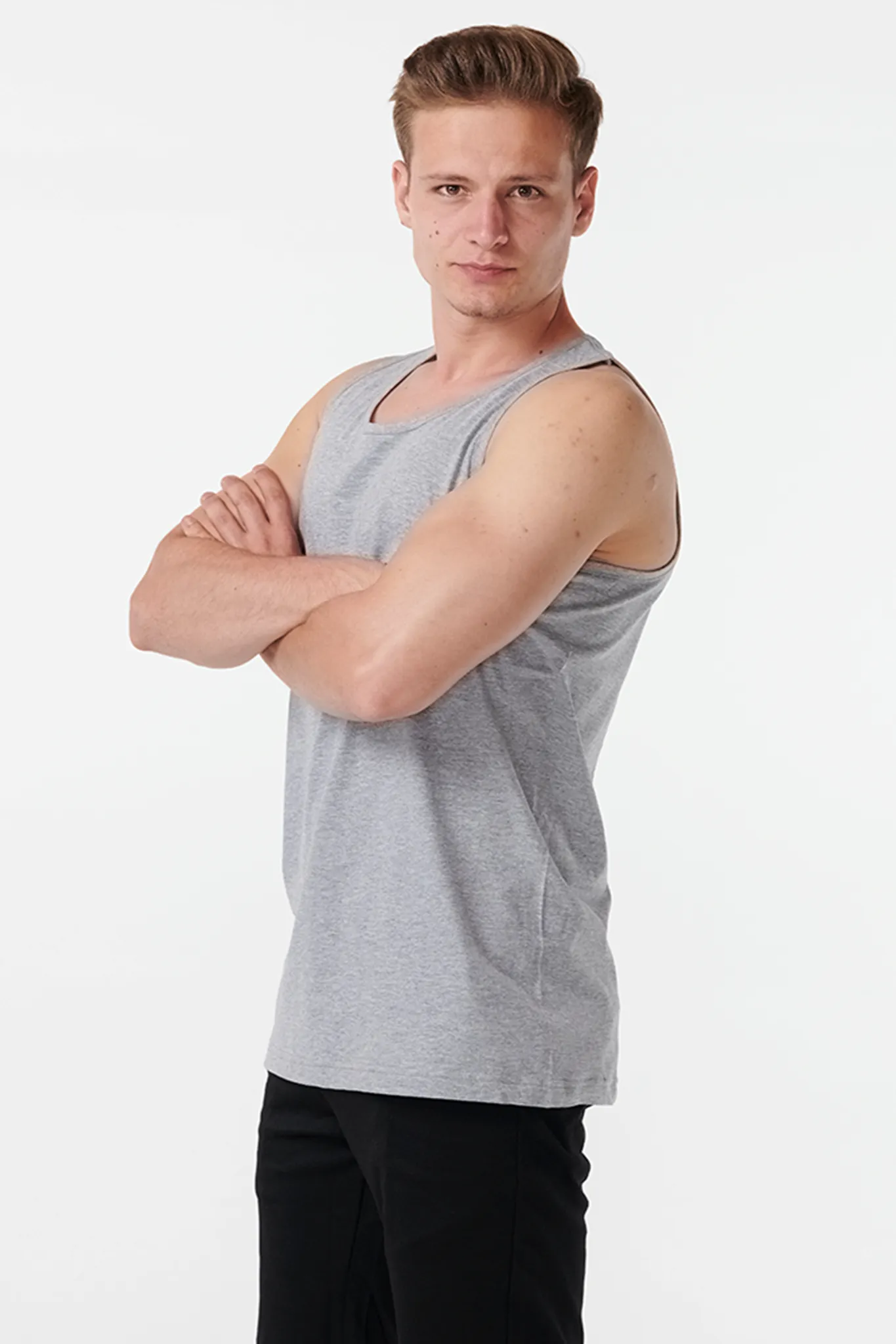 Basic Tanktop - Grå