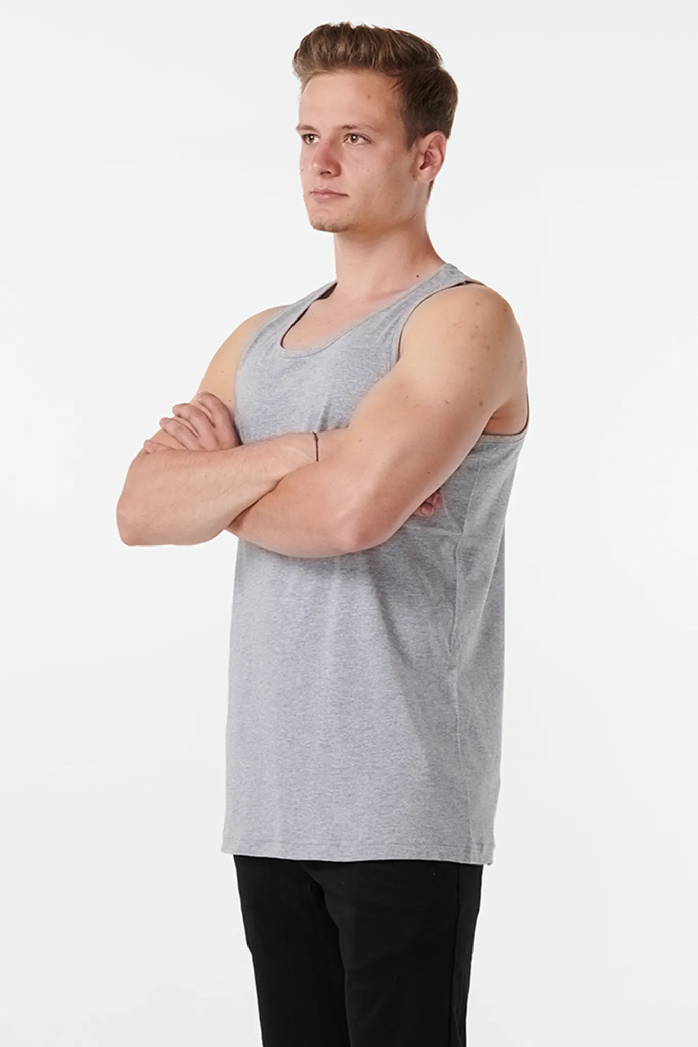 Basic Tanktop - Grå