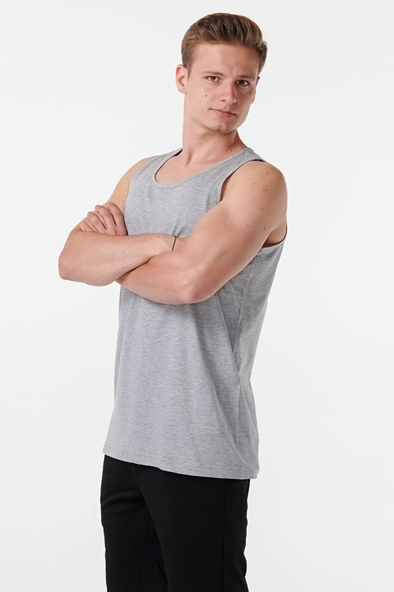 Basic Tanktop - Grå