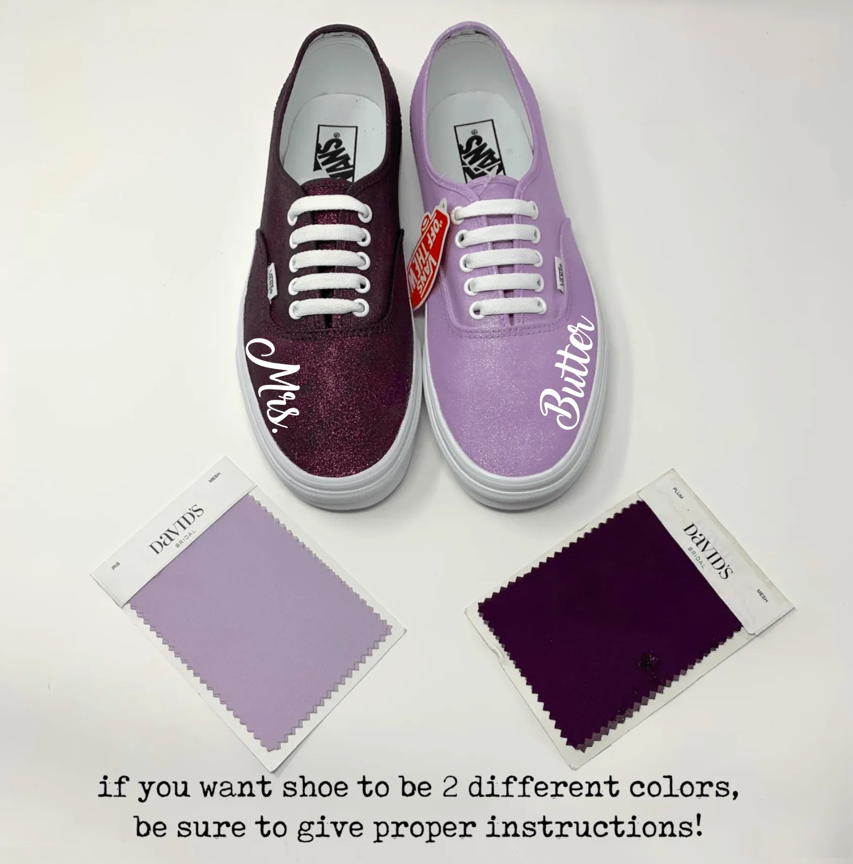 Custom Wedding Color Shoes