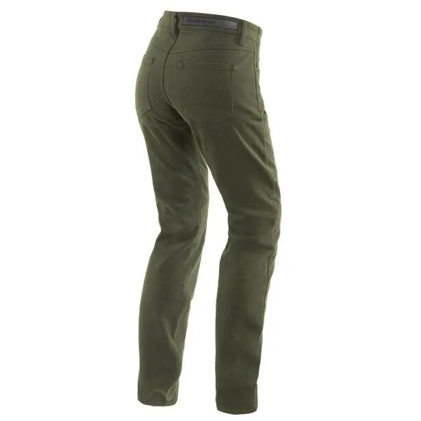 DAINESE REGULAR OLIVE WOMENS TEXTILE PANTS