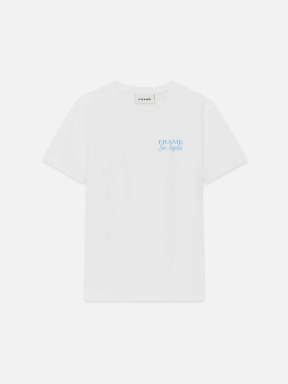 FRAME LA Logo Tee -- White