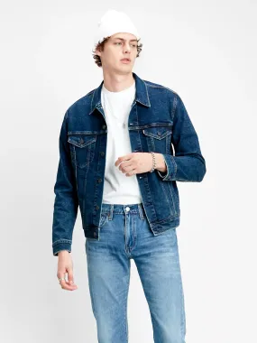 LEVI&#8217;S THE TRUCKER JACKET DARK BLUE