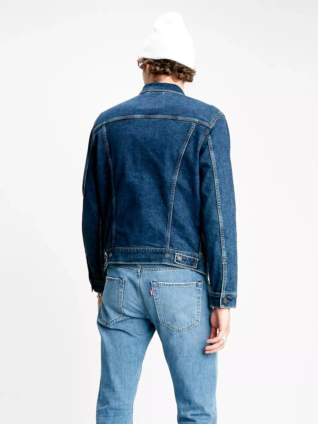 LEVI&#8217;S THE TRUCKER JACKET DARK BLUE