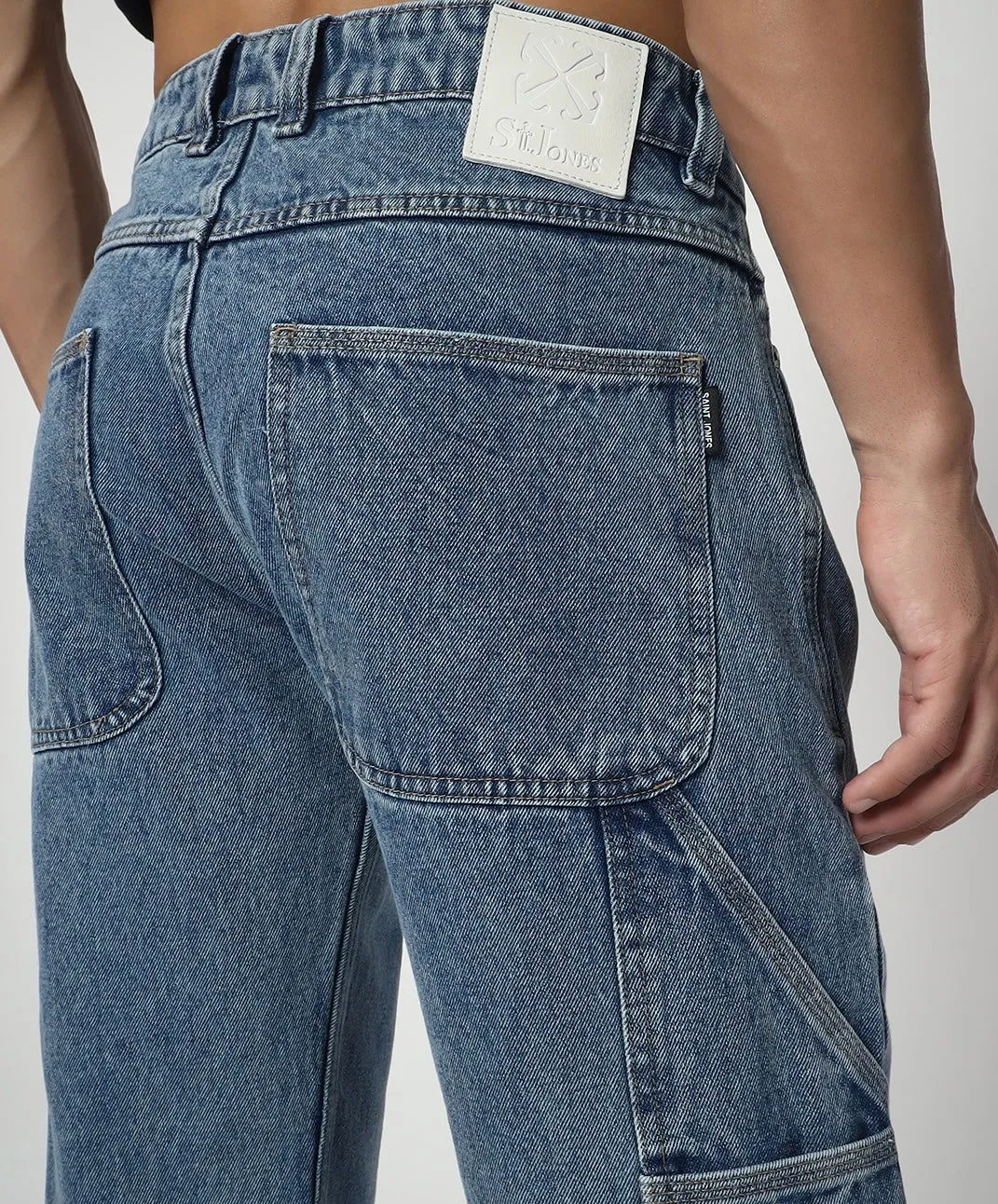 MEN'S CARPENTER JEANS-BLUE