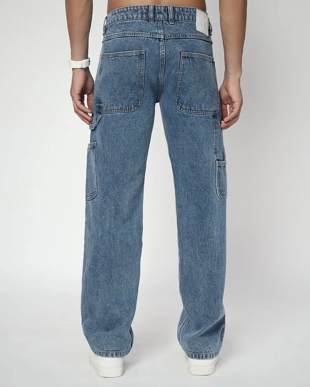 MEN'S CARPENTER JEANS-BLUE