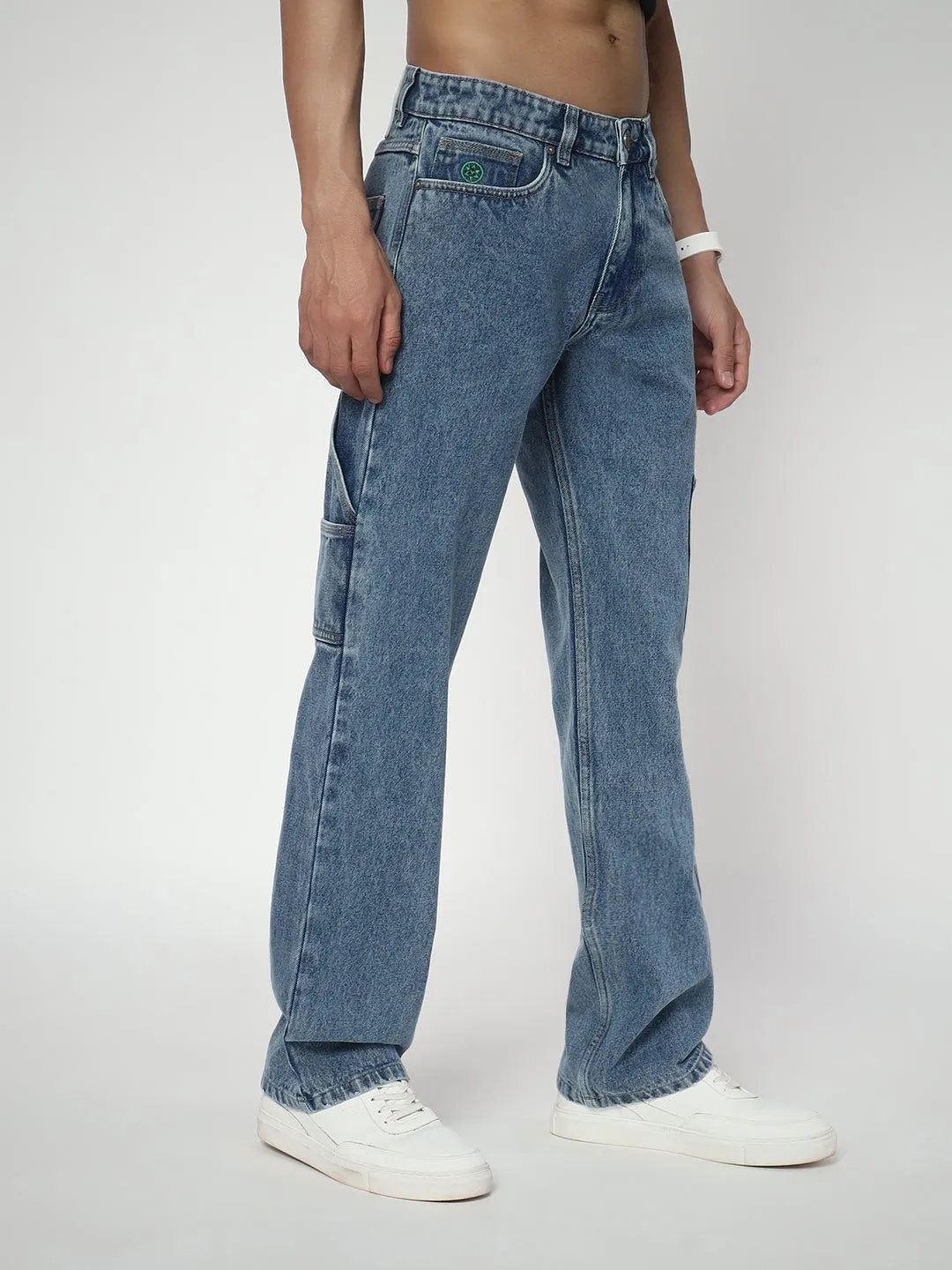 MEN'S CARPENTER JEANS-BLUE