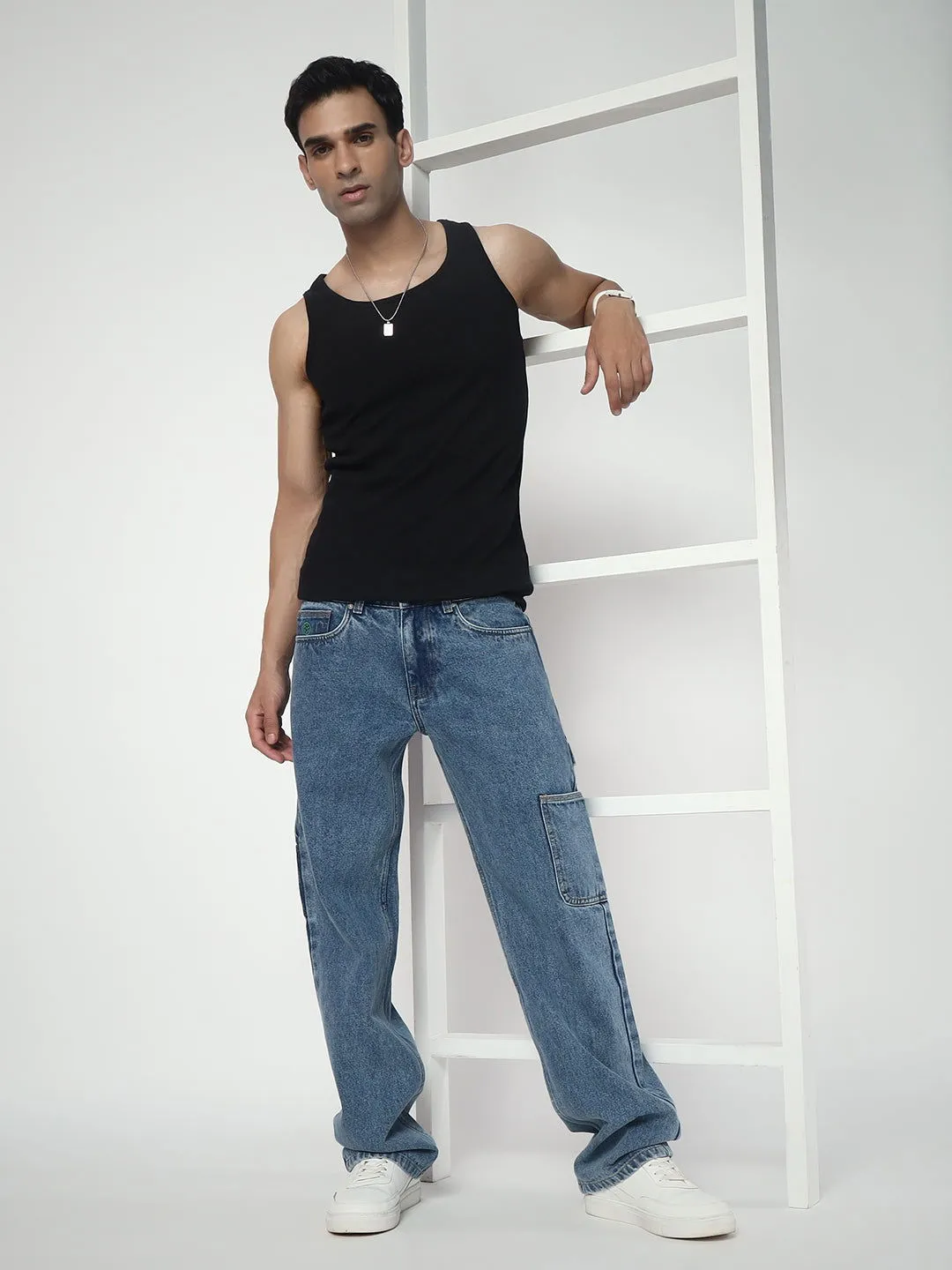 MEN'S CARPENTER JEANS-BLUE