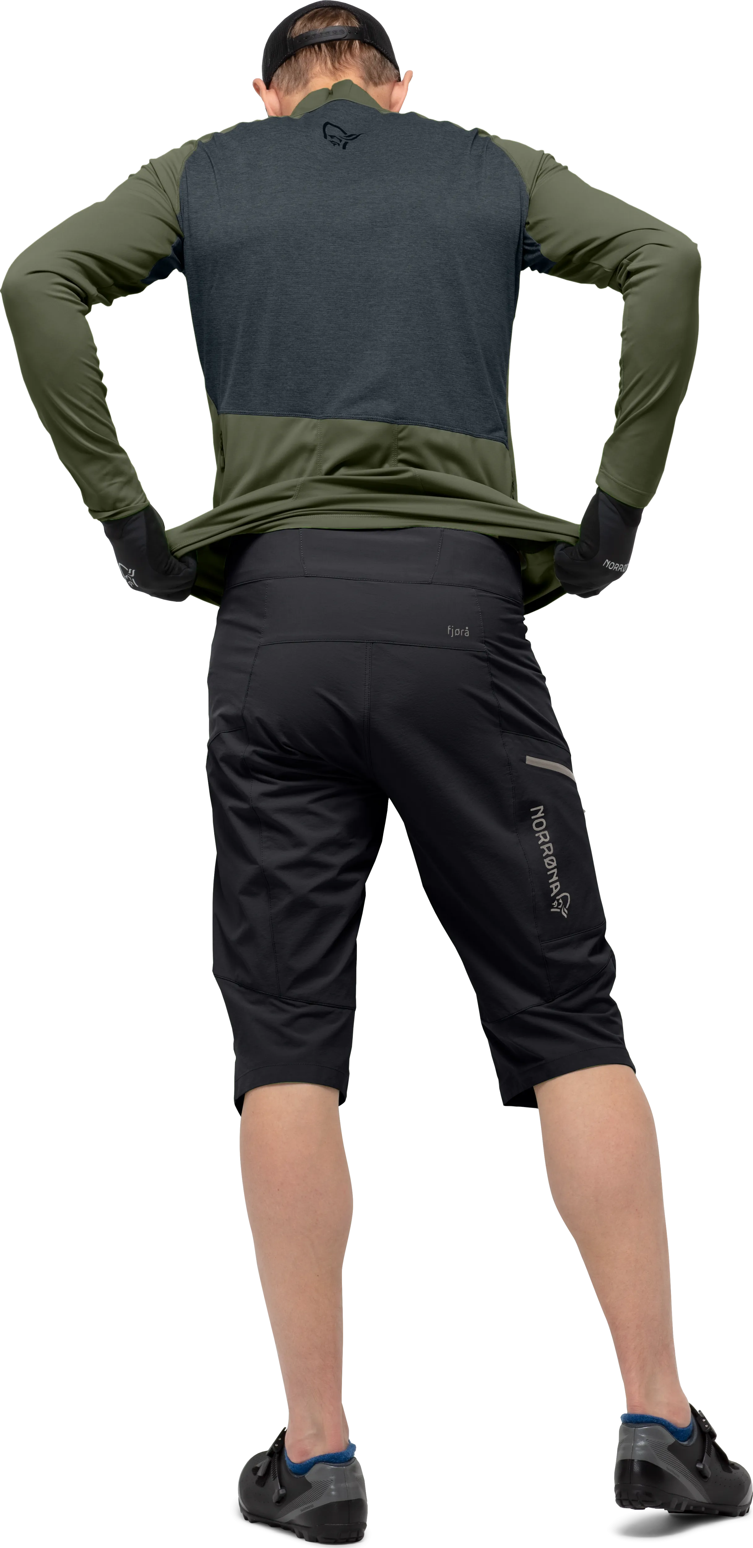 Norrøna Men&#x27;s Fjørå Flex1 Shorts Caviar | Buy Norrøna Men&#x27;s Fjørå Flex1 Shorts Caviar here | Outnorth