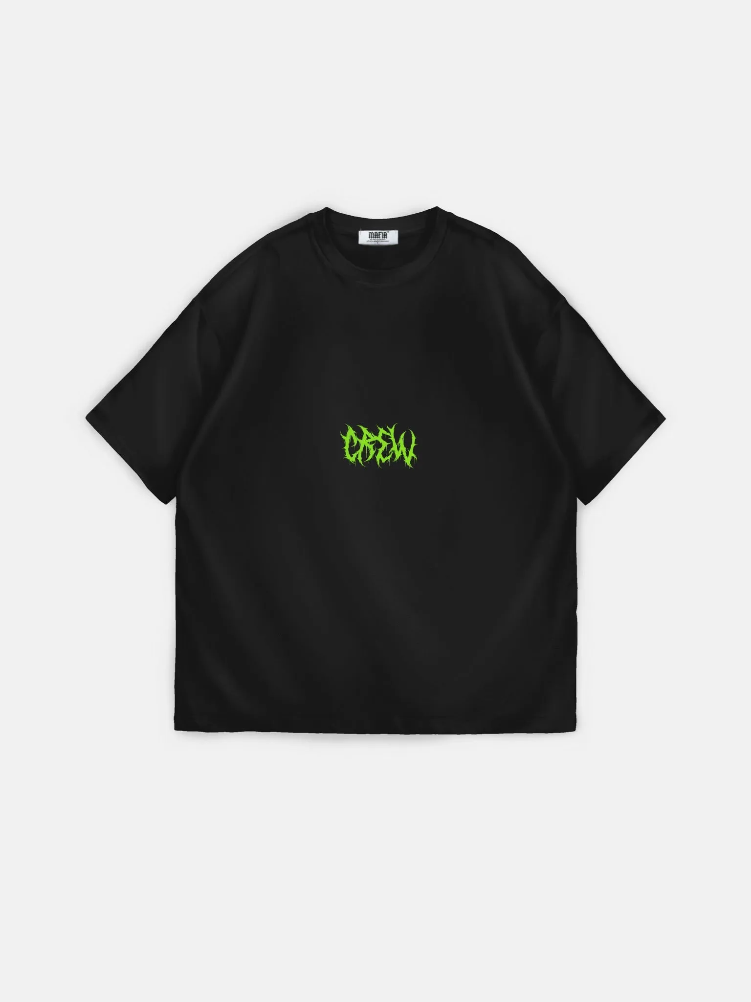 Oversize Crew T-Shirt - Black