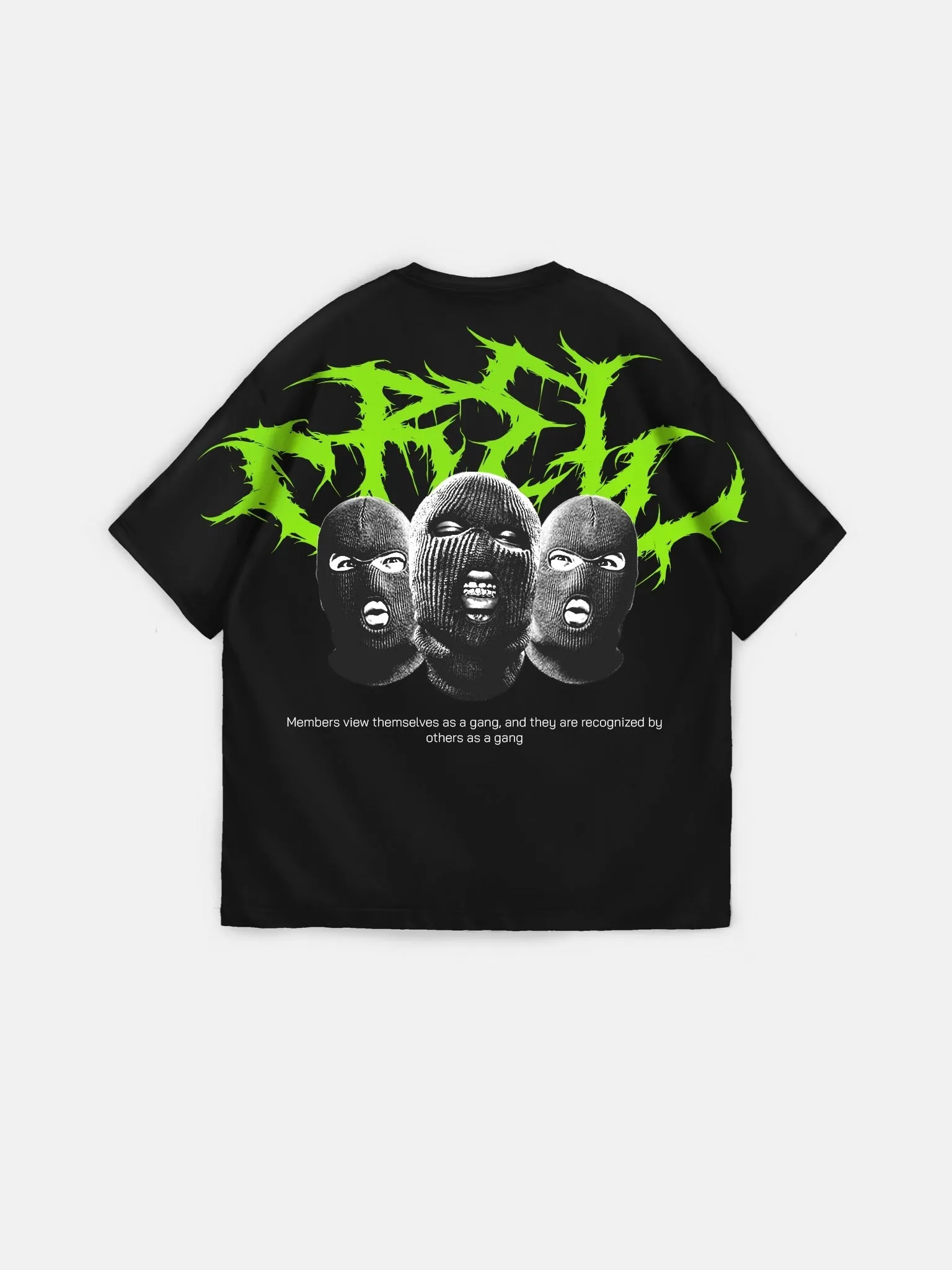 Oversize Crew T-Shirt - Black