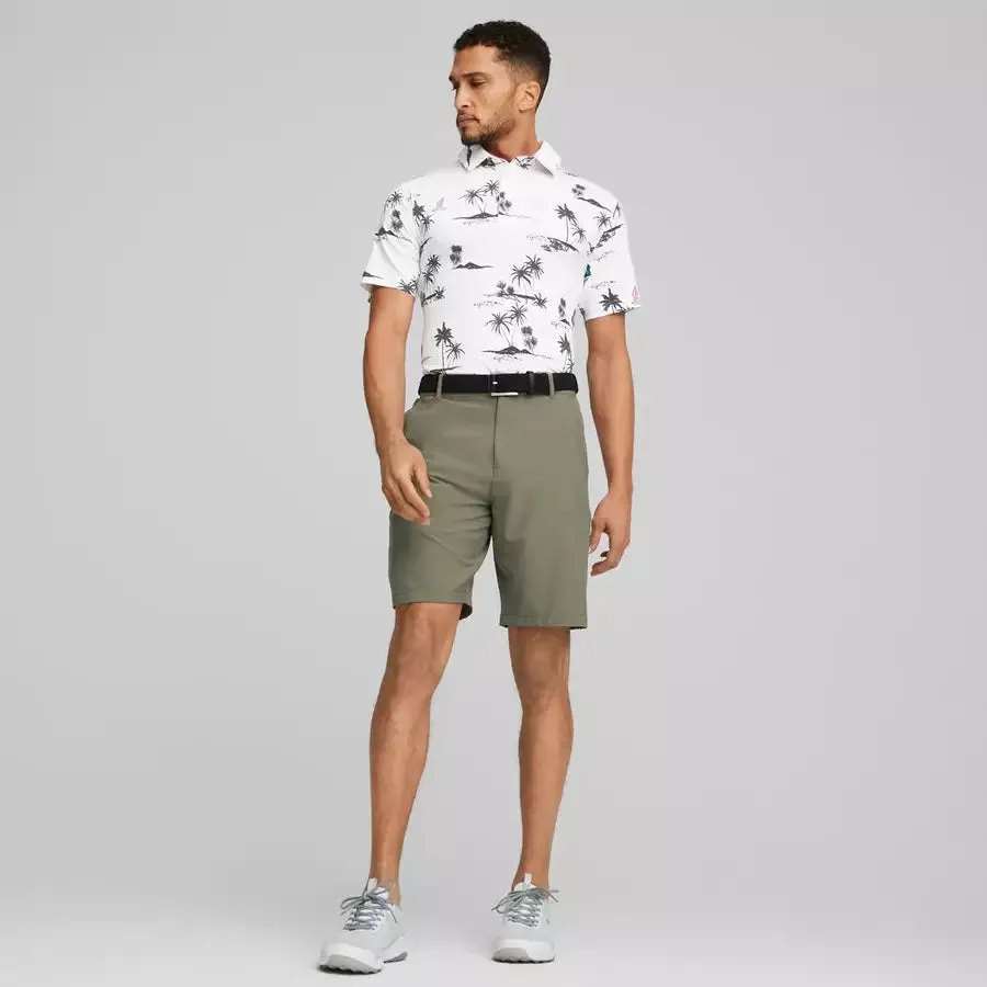 Puma CLOUDSPUN Low Tide Golf Polo - White