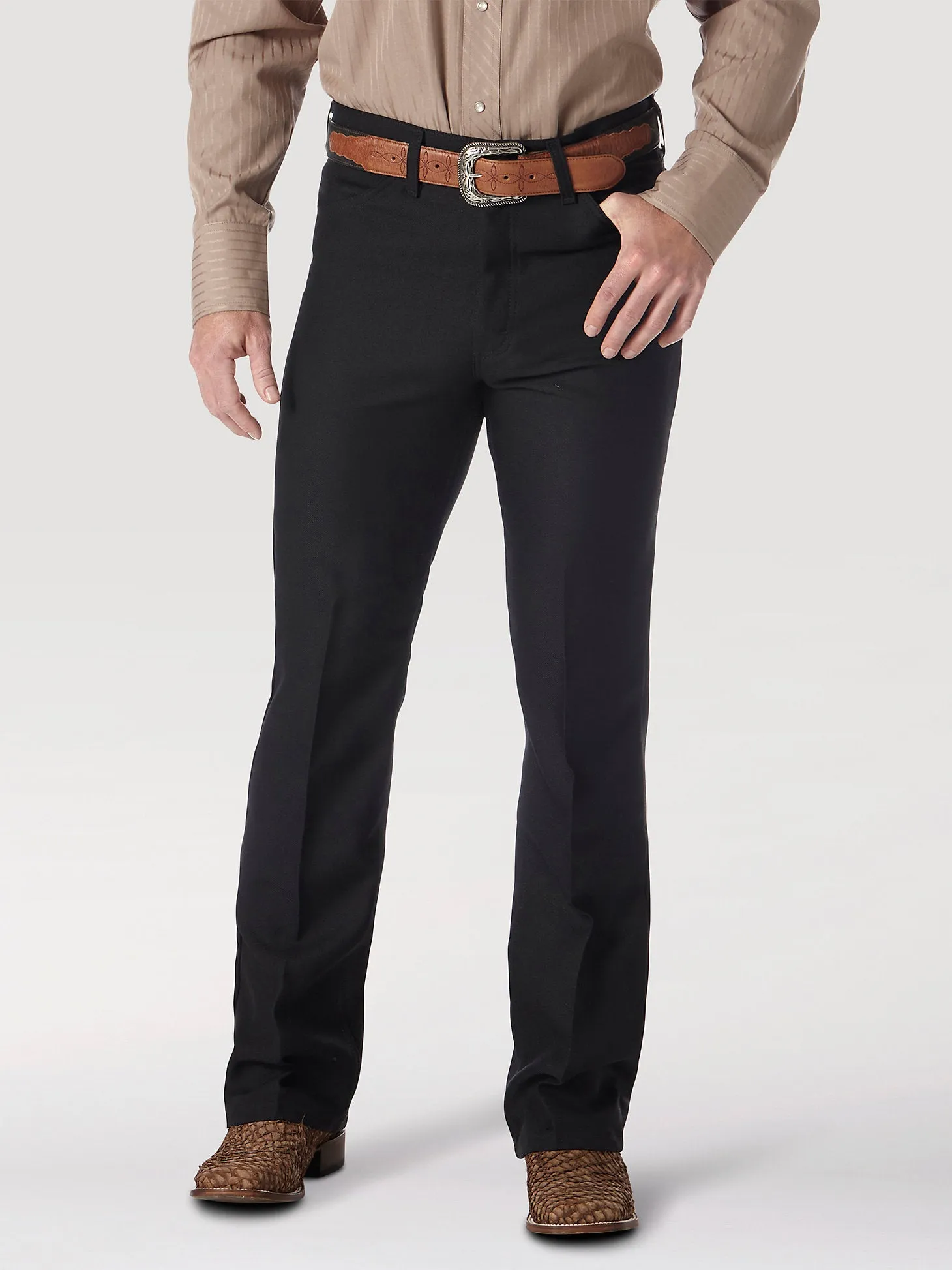 Wrangler Men's Wrancher Black Pant